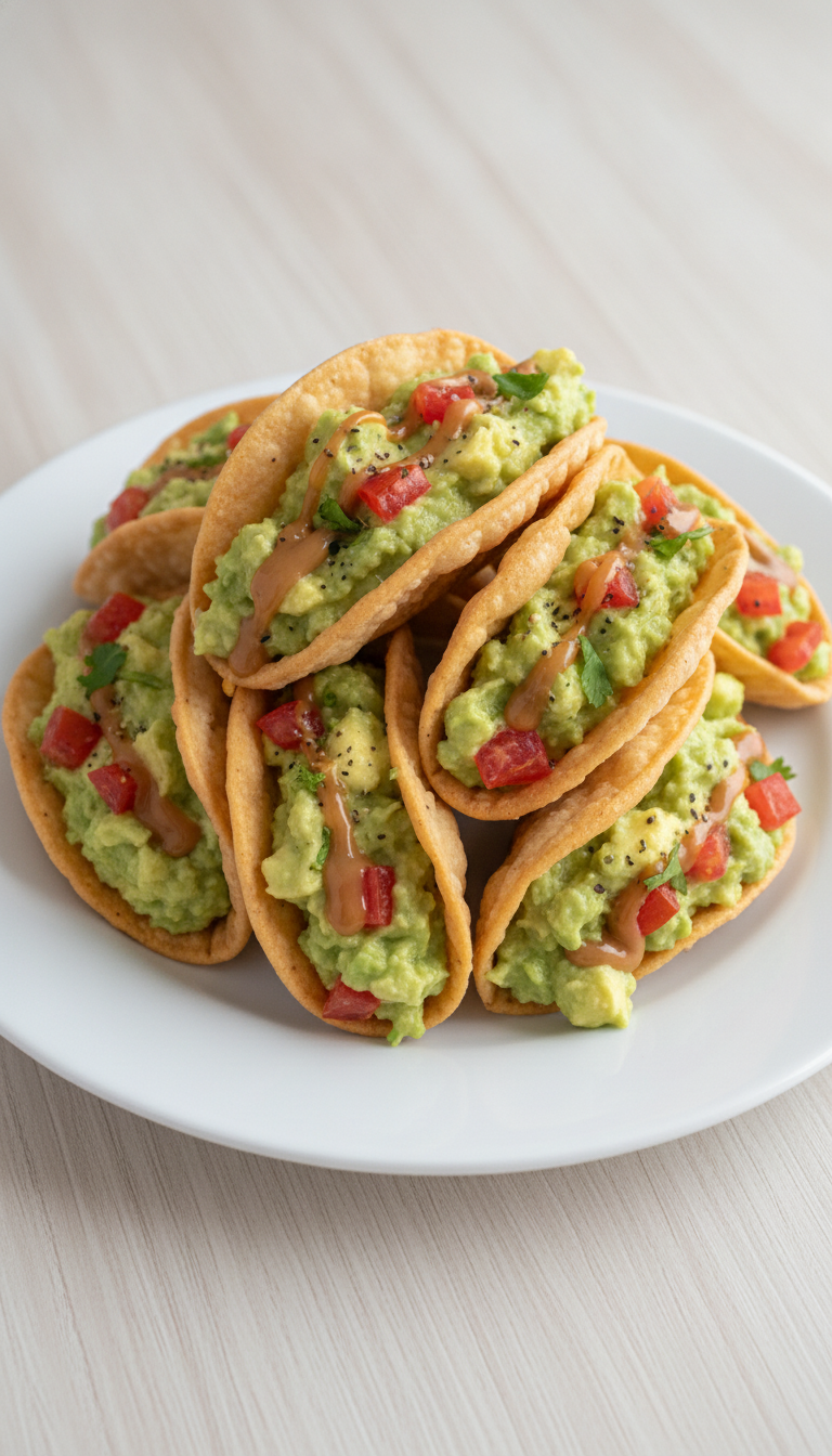 5-Minute Avocado and Tomato Sweet Tacos: A Quick and Delicious Twist for Your Taste Buds!
