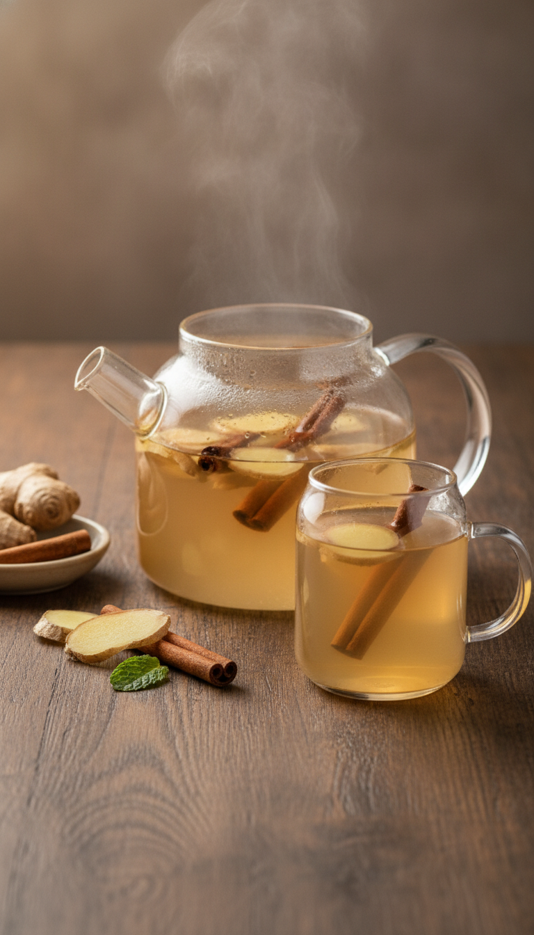 Descubra o Segredo do Chá de Gengibre e Canela: Emagreça e Aqueça Seu Corpo em Dias Frios!