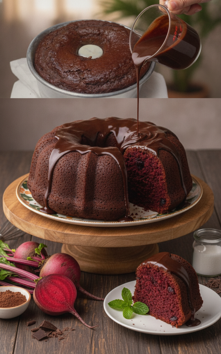 Transforme Sua Dieta com o Bolo de Beterraba e Cacau Sem Açúcar: Doçura Nutritiva Inigualável!